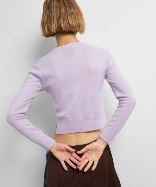 LANVIN en Bleu / ランバン オン ブルー カーディガン・ボレロ | ピュアカシミヤメニーボタンカーディガン | 詳細15