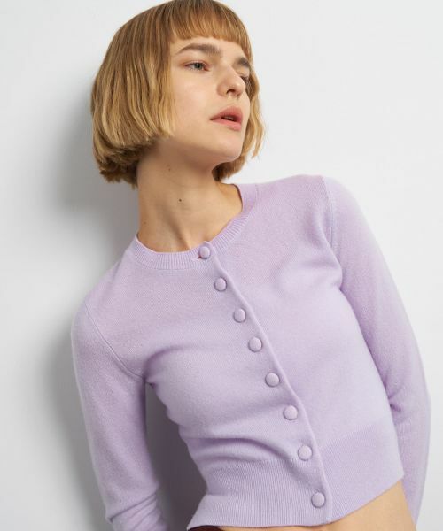 LANVIN en Bleu / ランバン オン ブルー カーディガン・ボレロ | ピュアカシミヤメニーボタンカーディガン | 詳細16