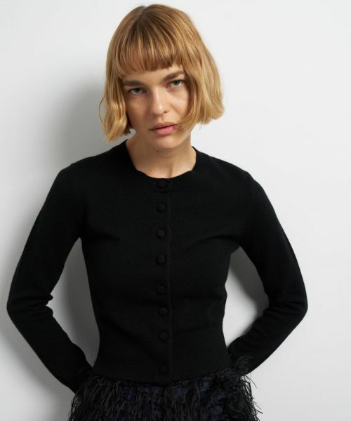 LANVIN en Bleu / ランバン オン ブルー カーディガン・ボレロ | ピュアカシミヤメニーボタンカーディガン | 詳細21