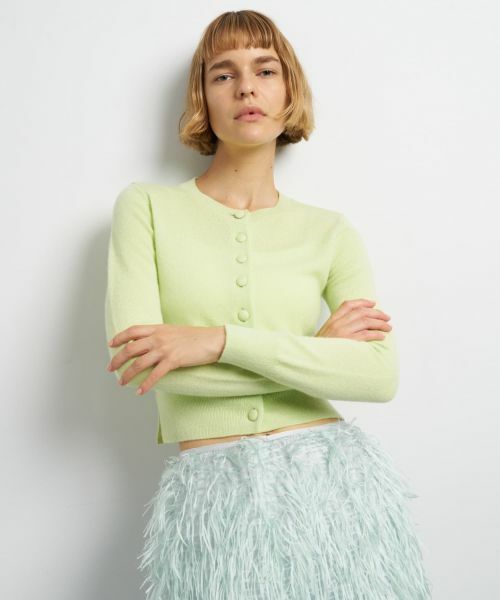 LANVIN en Bleu / ランバン オン ブルー カーディガン・ボレロ | ピュアカシミヤメニーボタンカーディガン | 詳細26