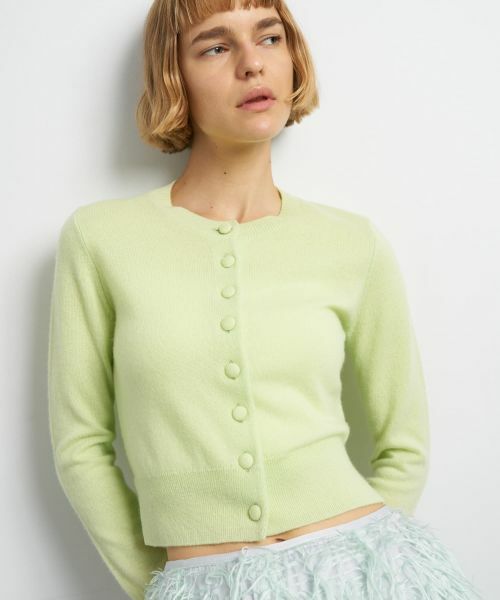 LANVIN en Bleu / ランバン オン ブルー カーディガン・ボレロ | ピュアカシミヤメニーボタンカーディガン | 詳細27