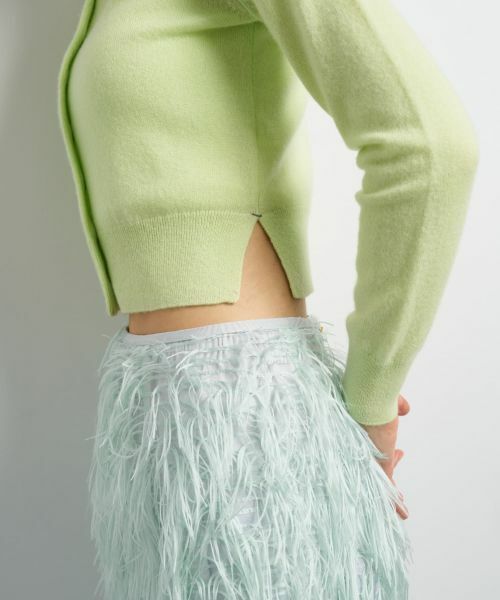 LANVIN en Bleu / ランバン オン ブルー カーディガン・ボレロ | ピュアカシミヤメニーボタンカーディガン | 詳細28