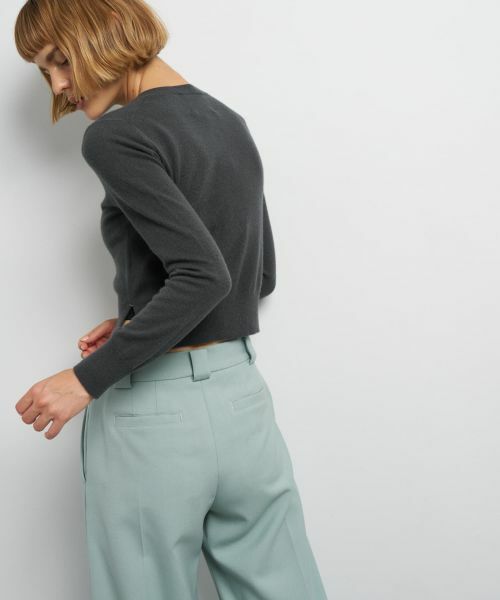 LANVIN en Bleu / ランバン オン ブルー カーディガン・ボレロ | ピュアカシミヤメニーボタンカーディガン | 詳細5