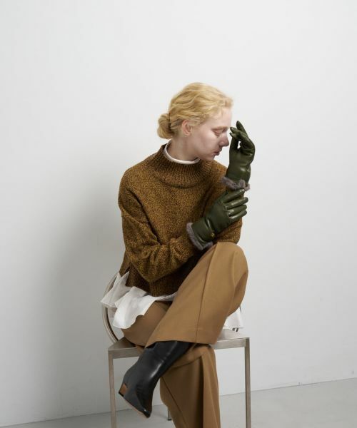 LANVIN en Bleu / ランバン オン ブルー その他小物 | レザーグローブ | 詳細1