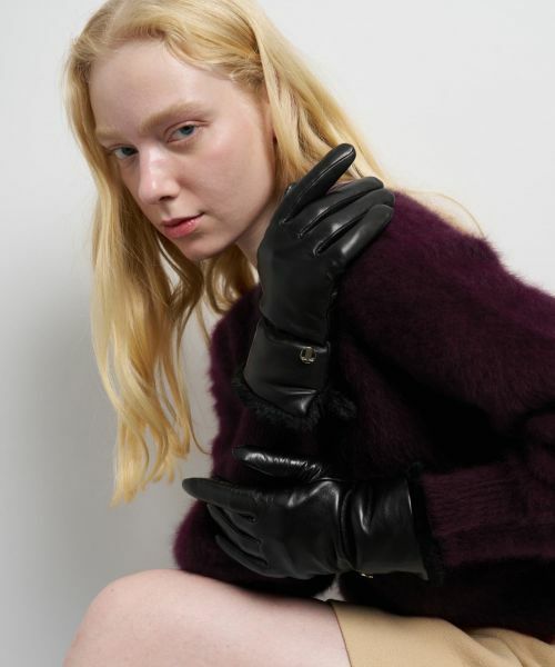 LANVIN en Bleu / ランバン オン ブルー その他小物 | レザーグローブ | 詳細10