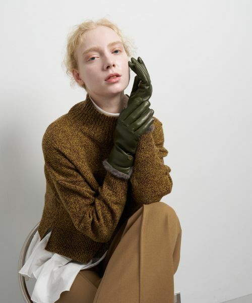 LANVIN en Bleu / ランバン オン ブルー その他小物 | レザーグローブ | 詳細2