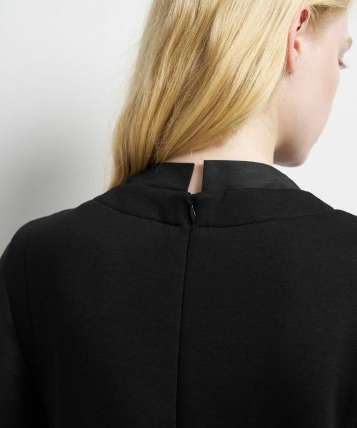 LANVIN en Bleu / ランバン オン ブルー ドレス | ダンボールコンビワンピース | 詳細12