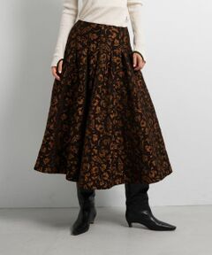 LANVIN en Bleu / ランバン オン ブルー ロング・マキシ丈スカート | ジャガードスカート