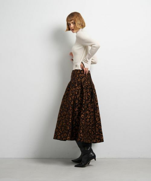 LANVIN en Bleu / ランバン オン ブルー ロング・マキシ丈スカート | ジャガードスカート | 詳細2