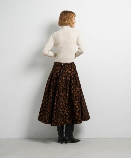 LANVIN en Bleu / ランバン オン ブルー ロング・マキシ丈スカート | ジャガードスカート | 詳細3