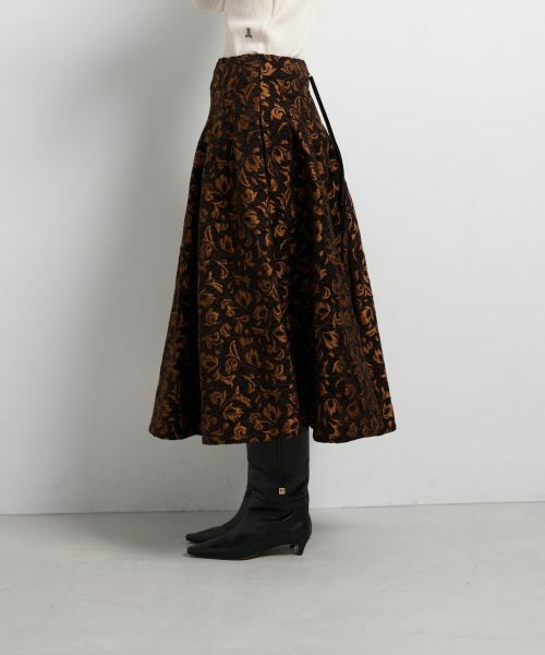 LANVIN en Bleu / ランバン オン ブルー ロング・マキシ丈スカート | ジャガードスカート | 詳細5