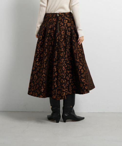 LANVIN en Bleu / ランバン オン ブルー ロング・マキシ丈スカート | ジャガードスカート | 詳細6