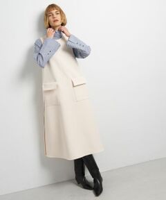 LANVIN en Bleu / ランバン オン ブルー ドレス | トリプルクロスフレアジャンスカワンピース