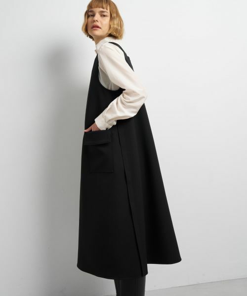 LANVIN en Bleu / ランバン オン ブルー ドレス | トリプルクロスフレアジャンスカワンピース | 詳細12