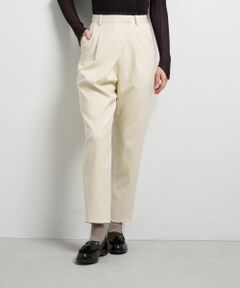 LANVIN en Bleu / ランバン オン ブルー その他パンツ | フロントタックテーパードパンツ