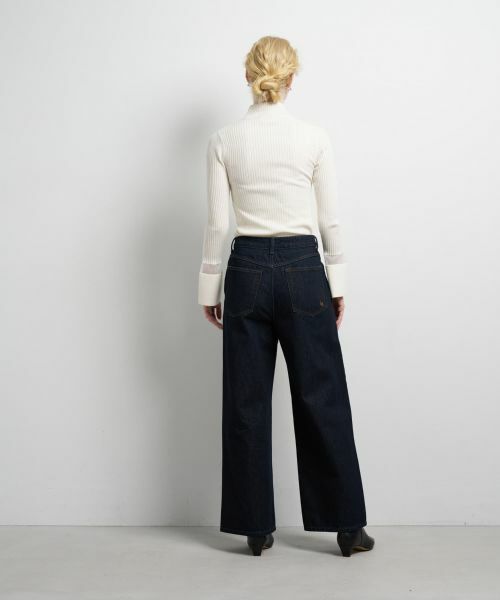 LANVIN en Bleu / ランバン オン ブルー その他パンツ | ストレートデニム | 詳細3