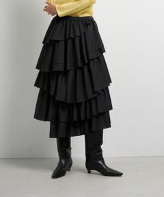 LANVIN en Bleu / ランバン オン ブルー ロング・マキシ丈スカート | ランダムティアードフリルスカート