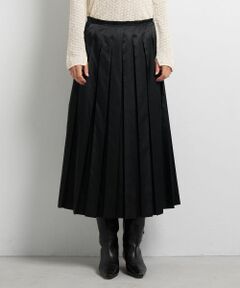 LANVIN en Bleu / ランバン オン ブルー ロング・マキシ丈スカート | LIMONTA East サテンプリーツスカート