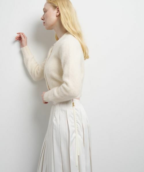 LANVIN en Bleu / ランバン オン ブルー カーディガン・ボレロ | フォックスカシミヤショートカーディガン | 詳細14