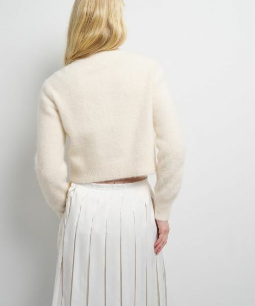 LANVIN en Bleu / ランバン オン ブルー カーディガン・ボレロ | フォックスカシミヤショートカーディガン | 詳細15