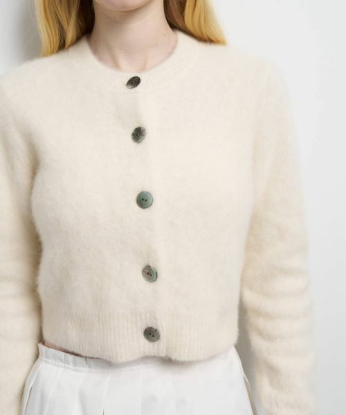 LANVIN en Bleu / ランバン オン ブルー カーディガン・ボレロ | フォックスカシミヤショートカーディガン | 詳細17