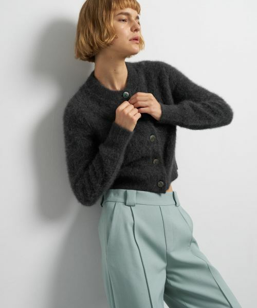 LANVIN en Bleu / ランバン オン ブルー カーディガン・ボレロ | フォックスカシミヤショートカーディガン | 詳細22