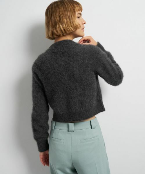 LANVIN en Bleu / ランバン オン ブルー カーディガン・ボレロ | フォックスカシミヤショートカーディガン | 詳細24