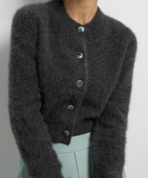 LANVIN en Bleu / ランバン オン ブルー カーディガン・ボレロ | フォックスカシミヤショートカーディガン | 詳細26