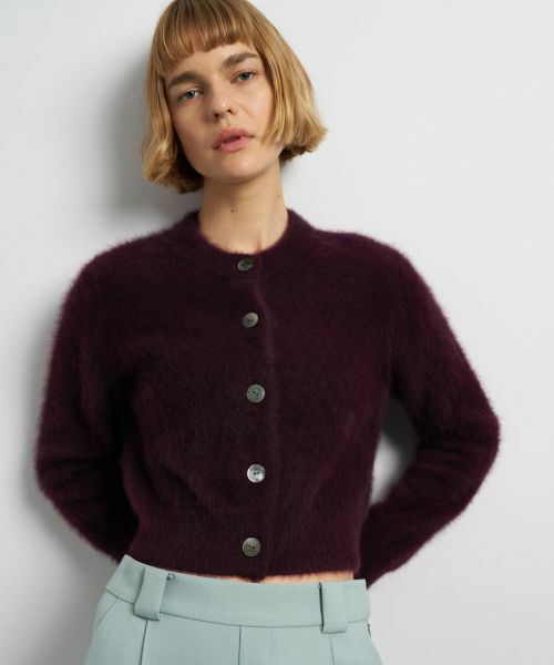 LANVIN en Bleu / ランバン オン ブルー カーディガン・ボレロ | フォックスカシミヤショートカーディガン | 詳細5