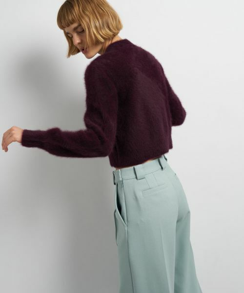 LANVIN en Bleu / ランバン オン ブルー カーディガン・ボレロ | フォックスカシミヤショートカーディガン | 詳細6