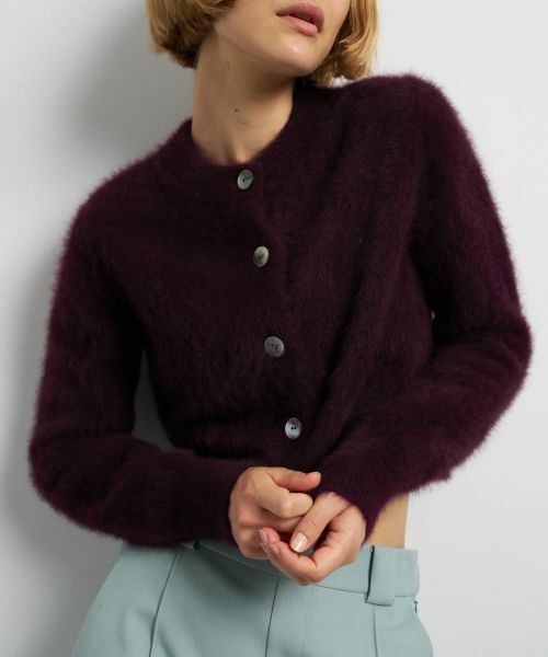 LANVIN en Bleu / ランバン オン ブルー カーディガン・ボレロ | フォックスカシミヤショートカーディガン | 詳細8