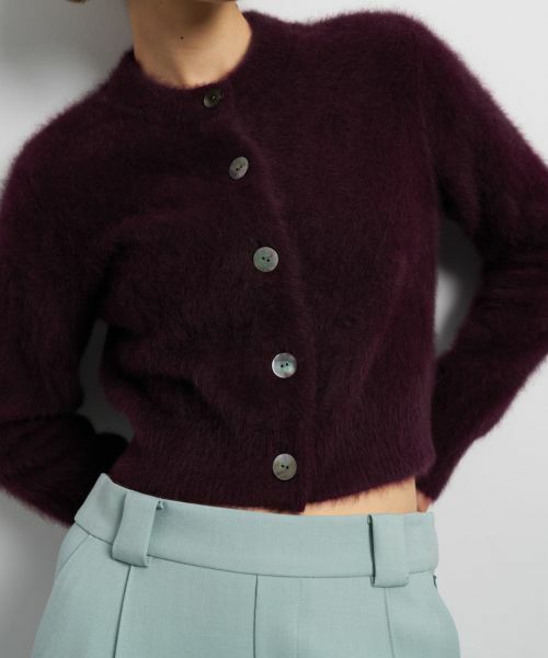 LANVIN en Bleu / ランバン オン ブルー カーディガン・ボレロ | フォックスカシミヤショートカーディガン | 詳細9