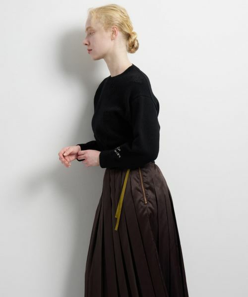 LANVIN en Bleu / ランバン オン ブルー カーディガン・ボレロ | ハートインターシャニット | 詳細15