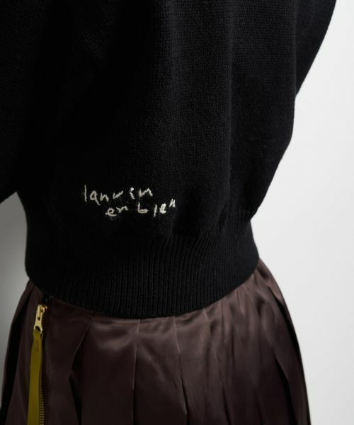 LANVIN en Bleu / ランバン オン ブルー カーディガン・ボレロ | ハートインターシャニット | 詳細19