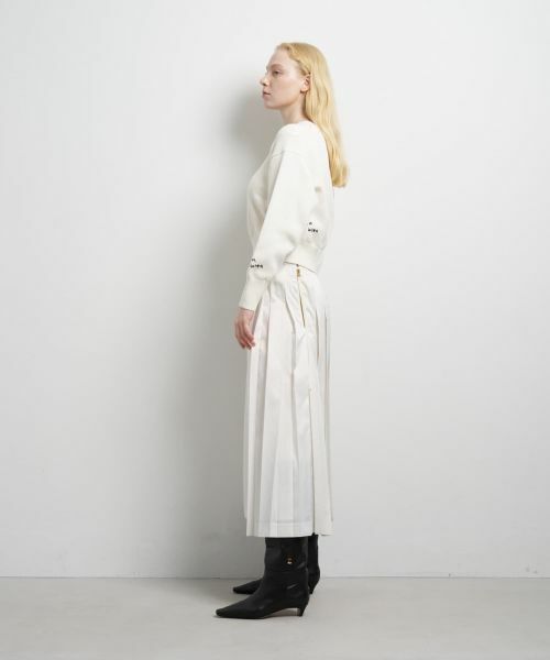 LANVIN en Bleu / ランバン オン ブルー カーディガン・ボレロ | ハートインターシャニット | 詳細2