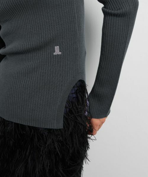 LANVIN en Bleu / ランバン オン ブルー ニット・セーター | カラーポイントクルーネックリブニット | 詳細28