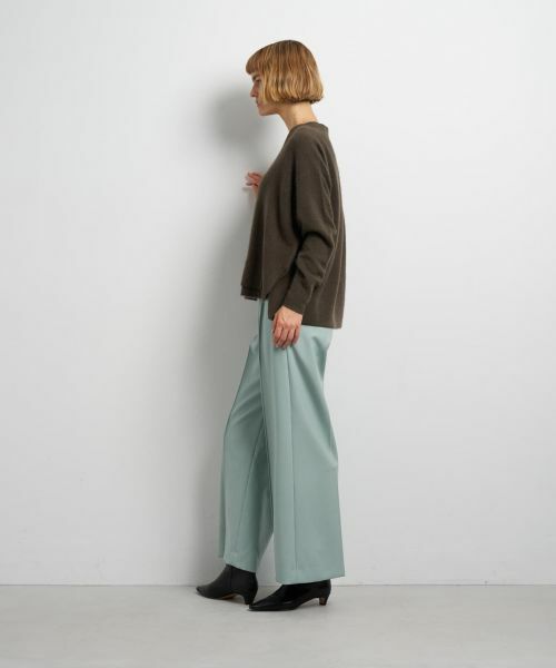 LANVIN en Bleu / ランバン オン ブルー ニット・セーター | ラクーンVネックニット | 詳細10