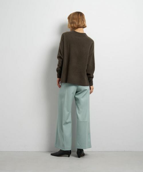 LANVIN en Bleu / ランバン オン ブルー ニット・セーター | ラクーンVネックニット | 詳細11