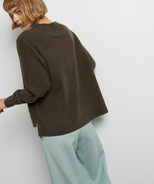 LANVIN en Bleu / ランバン オン ブルー ニット・セーター | ラクーンVネックニット | 詳細14