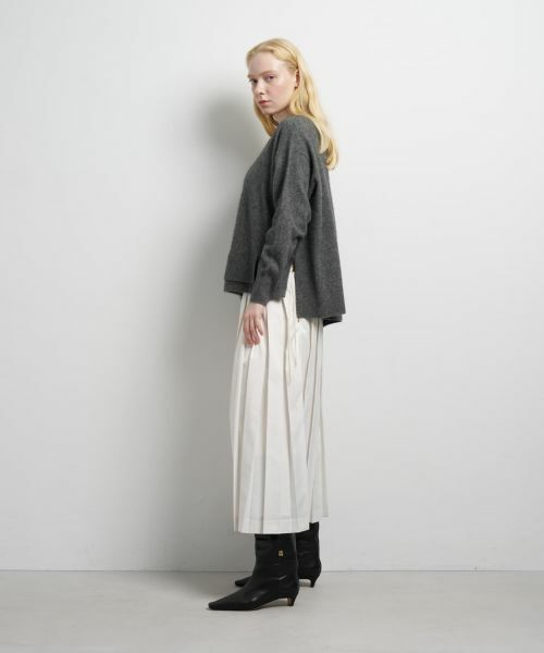 LANVIN en Bleu / ランバン オン ブルー ニット・セーター | ラクーンVネックニット | 詳細17