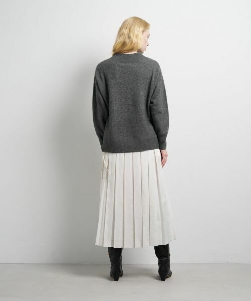 LANVIN en Bleu / ランバン オン ブルー ニット・セーター | ラクーンVネックニット | 詳細18