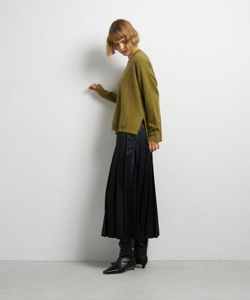 LANVIN en Bleu / ランバン オン ブルー ニット・セーター | ラクーンVネックニット | 詳細2