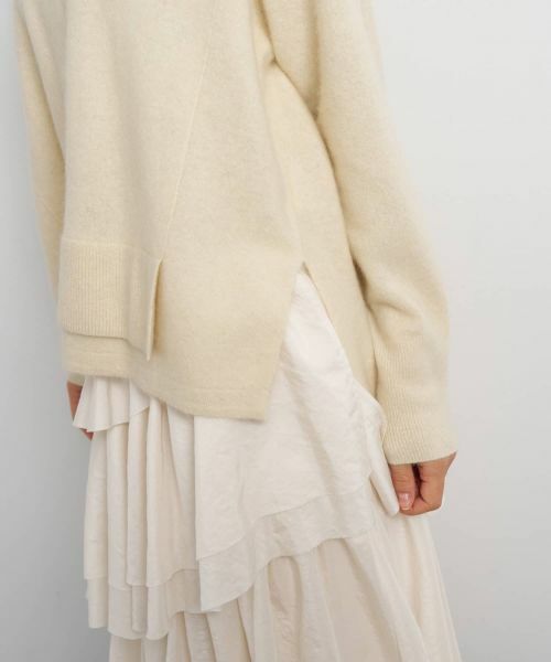 LANVIN en Bleu / ランバン オン ブルー ニット・セーター | ラクーンVネックニット | 詳細29