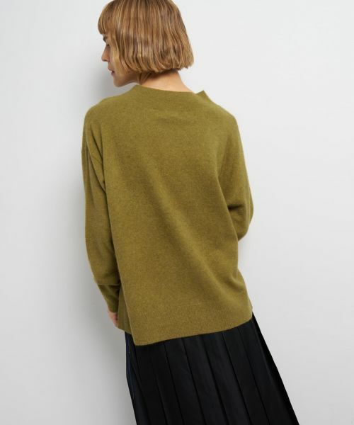 LANVIN en Bleu / ランバン オン ブルー ニット・セーター | ラクーンVネックニット | 詳細6