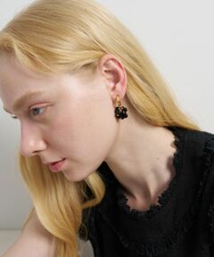 LANVIN en Bleu / ランバン オン ブルー その他小物 | ガラスカットビーズピアス