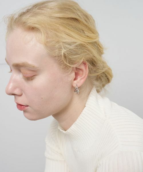 LANVIN en Bleu / ランバン オン ブルー その他小物 | メタルボールピアス | 詳細2