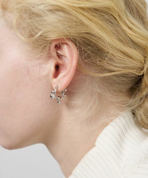 LANVIN en Bleu / ランバン オン ブルー その他小物 | メタルボールピアス | 詳細3