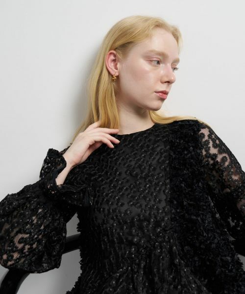 LANVIN en Bleu / ランバン オン ブルー その他小物 | メタルボールピアス | 詳細4