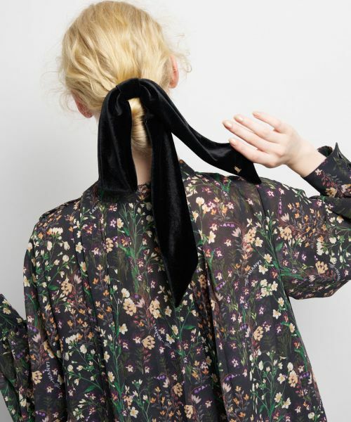 LANVIN en Bleu / ランバン オン ブルー その他小物 | ベルベットリボンヘアカフ | 詳細2