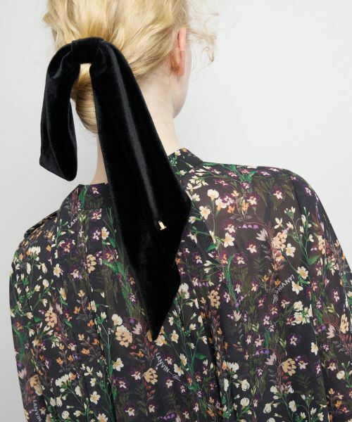 LANVIN en Bleu / ランバン オン ブルー その他小物 | ベルベットリボンヘアカフ | 詳細3